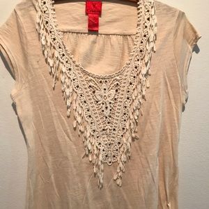 V Cristina Embellished top
